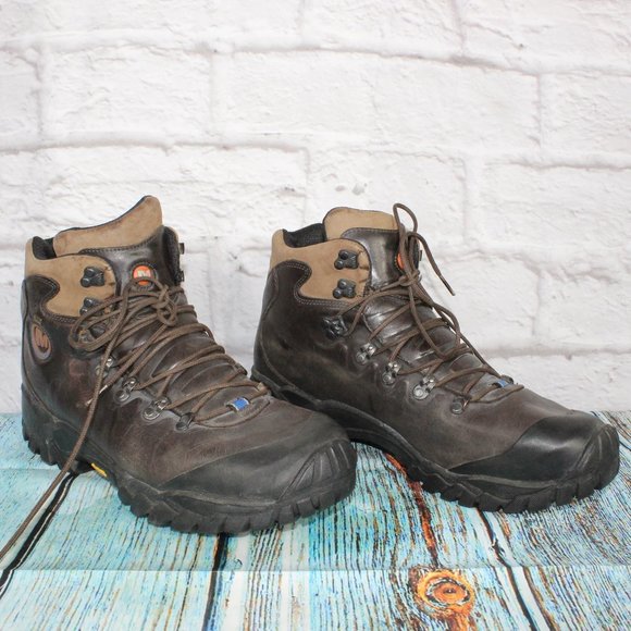 Merrell Perimeter Gore-Tex Brown Leather Vibram Sole Hiking Boot Size 14 - Picture 3 of 8